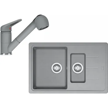 Franke G164 set + dřez BFG 651-78 + baterie FC 9547, šedý kámen