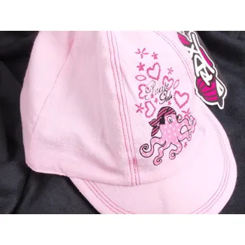 Kšiltovka Kšiltovka RDX 7297 sv. růžová s chobotničkou velikost čepic: 48cm