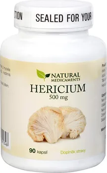 Přírodní produkt Natural Medicaments Hericium 500 mg 90 cps.