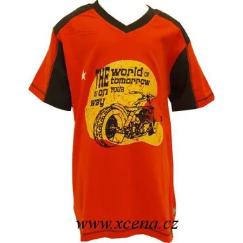 Výrobce Chlapecké trička oranžové Velikost: 122