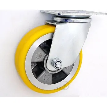 Pojezdové kolečko Polyuretanové kolo 125 mm otočná vidlice