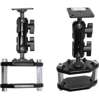 Brodit úchyt s kulovými čepy, délka 140 mm, na hranatý profil 5-130mm a šířkou max. 72mm, AMPS