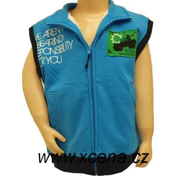 dívčí zimní kombinéza Vesta s kožíškem Wolf světle modrá Velikost: 110