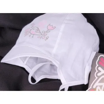 Kšiltovka Čepička kšiltovka kojenecká RDX 7490 lehká vázací ptáček velikost čepic: 40cm