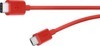 Datový kabel Belkin Mixit F2CU033bt06-Red