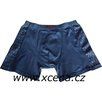 Trenýrky xcena Boxerky pánské modré s delší nohavičkou Velikost: XL/54-56
