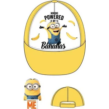 Čepice Sun City Mimoni čepice baseballová žlutá Velikost: 54