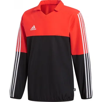 Pánská mikina Pánská funkční mikina přes hlavu adidas TAN WOV PISTE černá CZ3982 - M | UK 10,5 | US 11