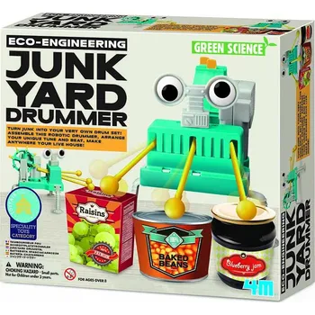 Dětská vědecká sada 4M Robotický bubeník