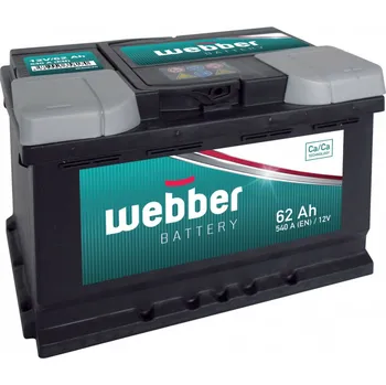 Autobaterie Webber autobaterie 12V 62Ah 540A