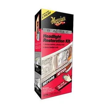 Autovosk Meguiar's Basic Headlight Restoration Kit - základní sada na oživení světlometů