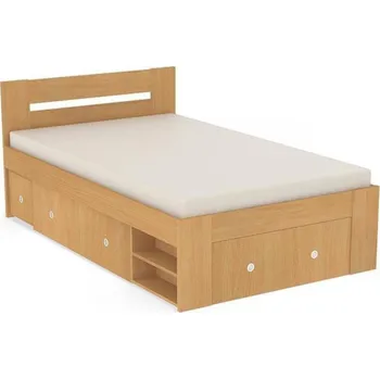 Postel Postel Rea Larisa 120 x 200cm s čely Buk