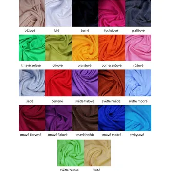 Prostěradlo FROTÉ prostěradlo 200x80 cm SUPER (22 barev)