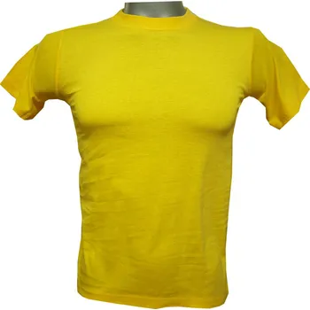 Fiba CZ s.r.o Dětské bavlněné tričko žluté Velikost: 152