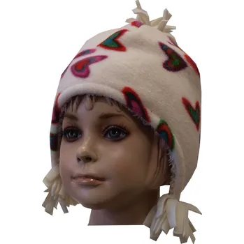 Pokrývka hlavy Wolf Dívčí čepice zimní, podšitá bílá Velikost: 6-8 let