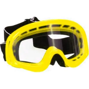 Motocyklové brýle Brýle pro motokros dětské žluté (Dětské moto brýle minicross / pitbike /čtyřkolka)