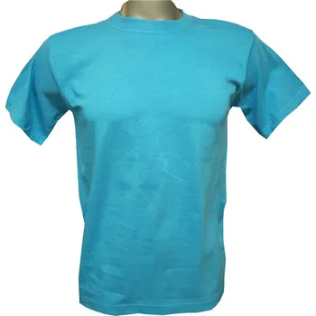 Fiba CZ s.r.o Bavlněné tričko dětské tyrkysové Velikost: 158