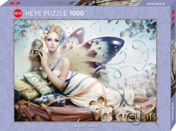 Puzzle Heye Mélanie Delon: Za maskou 1000 dílků