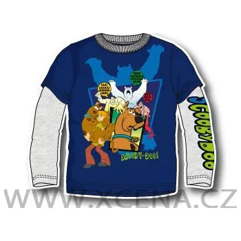 Chlapecká mikina Výrobce Scooby doo trička modré Velikost: 3roky