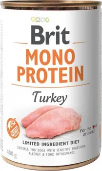 Krmivo pro psa Brit Mono Protein Turkey 400 g