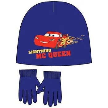 Čepice Výrobce Cars čepice a rukavice modré Velikost: 52