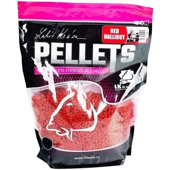 LK Baits Salt Red Hallibut Pellets 1 kg, 4 mm