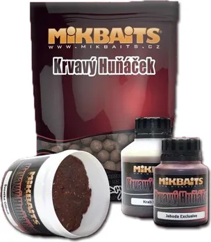 Boilies Mikbaits Boilie Krvavý Huňáček 20 mm/2,5 kg