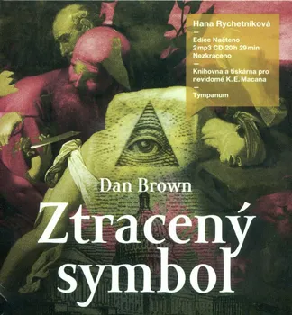 Ztracený Symbol - Dan Brown (čte Hana Rychetníková) [2CDmp3]