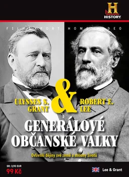 DVD film DVD Generálové občanské války: R.E. Lee & U.S. Grant (2014)