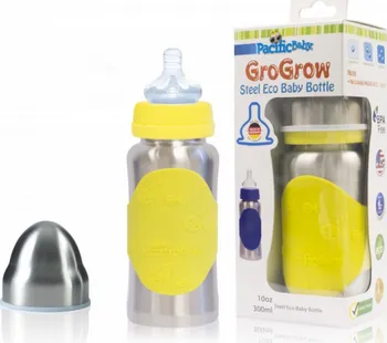 Kojenecká láhev Pacific Baby GroGrow nerezová ekololáhev 300 ml