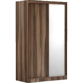 Šatní skříň Dvoudveřová šatní skříň REA Atlanta 1 - ořech rockpile