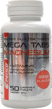 Penco Mega Tabs Magnesium pomeranč 50 tbl.