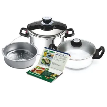 Tlakový hrnec Tefal P4252347 Clipso Modulo set 8 + 4,5 l