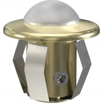 Noční světlo Cariitti CR-05, fitinka zlatá/satinovaná, 6x