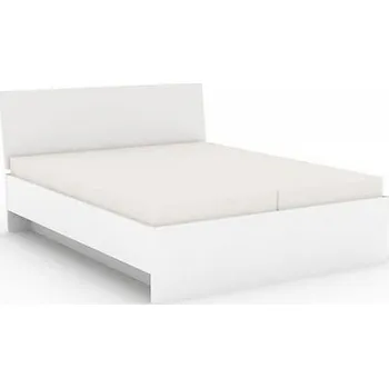Postel Postel REA Oxana 160x200cm s roštem – bílá - s lamelovými rošty s pružinami 2x 80x200cm