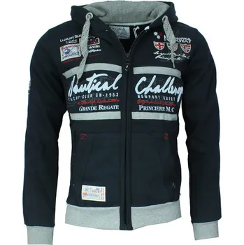 Pánská mikina Recenze Geographical Norway Goasting tmavě modrá S