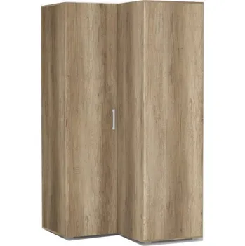 Šatní skříň Rohová šatní skříň REA Venezia 5 - dub canyon