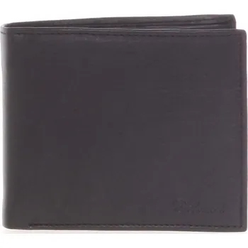 Peněženka Pánská kožená volná černá peněženka - Delami 8222 černá