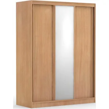 Šatní skříň Třídveřová šatní skříň REA Atlanta 2 - buk