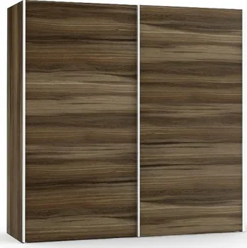 Šatní skříň Velká šatní skřín REA Houston up 2 - ořech rockpile
