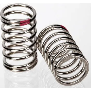 RC model auta Pružina tlumiče GTR tuhost 2.77 růžová (2)