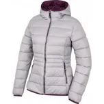 Hannah BETLIS II grey/purple dámská 36; Šedá bunda + DÁREK DLE VÝBĚRU!
