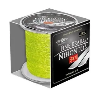 Mikado Braided Line Nihonto Fine Braid žlutý 0,16 mm/300 m