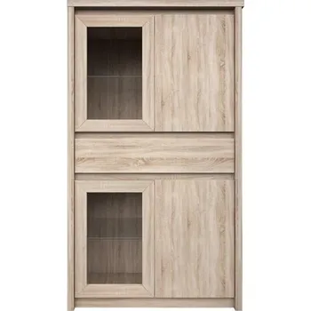 Nábytek ARTEN Vitrína NORTON 2D2W1S