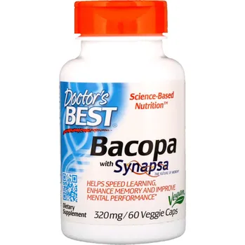 Bacopa with Synapsa, 320 mg, 60 cps, kapslí, Doctor's Best