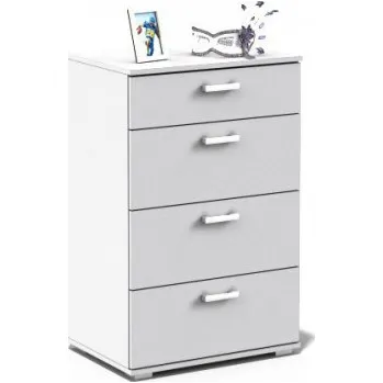 Komoda Komoda se zásuvkami REA Sisa 10 – bílá