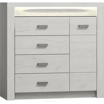 Ložnice Casarredo Komoda INDIANAPOLIS I-17 jasan bílý