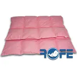 Rofe Péřový přikrývka 135x200 cm - 20% husí peří barva: růžová
