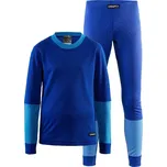 Craft Baselayer set junior modrý