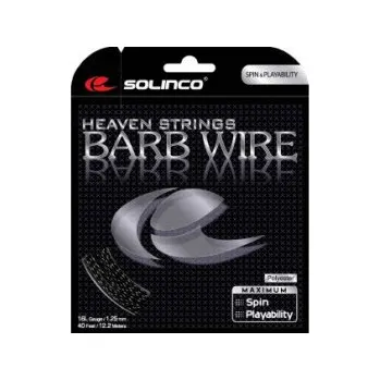 Struna na výplet tenisové rakety Solinco tenisový výplet Barb Wire 12m 1,30